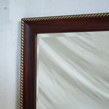Wooden Bevelled Mirror