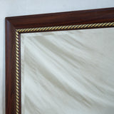 Wooden & Bevelled Mirror 2