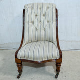 Victorian Mahogany Lounge Chair