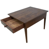 Mid Century Solid Imbuia Side Table