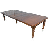 Victorian Solid Mahogany 12-14 Seater Extension Table