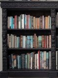 Antique German Gothic Style Carved Oak Bookshelf