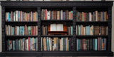 Antique German Gothic Style Carved Oak Bookshelf