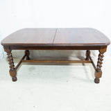 Solid Oak 10-Seater Extension Table