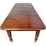 Victorian Solid Mahogany 12-14 Seater Extension Table