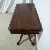Victorian Maple Card Table