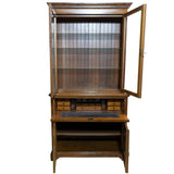Edwardian Solid Walnut Secretaire