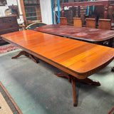 12-Seater Extension Solid Basswood Table