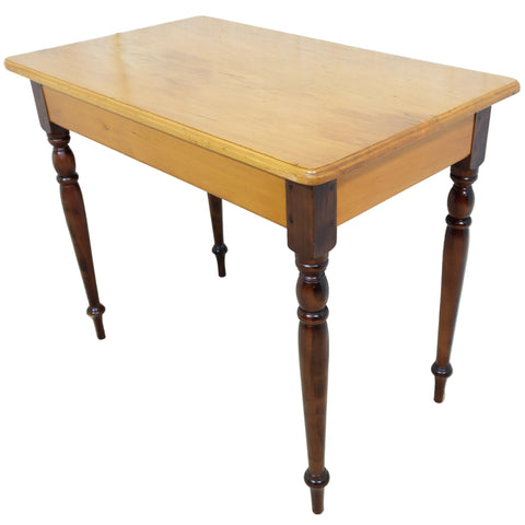4-Seater Solid Yellowwood & Imbuia Table for sale in cape town. Secondhand furniture store.