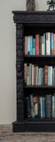 Antique German Gothic Style Carved Oak Bookshelf