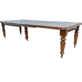 Victorian Solid Mahogany 12-14 Seater Extension Table