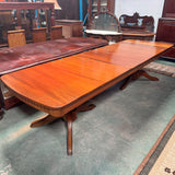 12-Seater Extension Solid Basswood Table