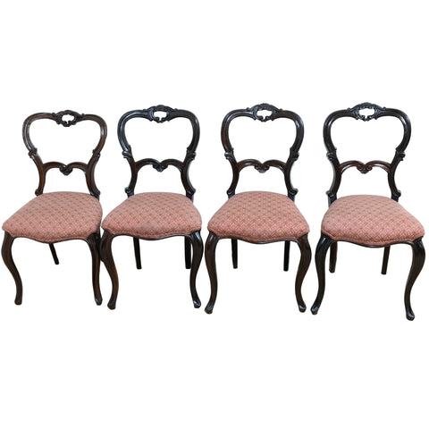 Victorian Rosewood Bustleback Chairs for sale in cape town. Furniture store. Furniture dealer.