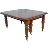 Victorian Solid Mahogany 12-14 Seater Extension Table