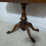 Victorian Maple Card Table