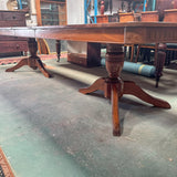 12-Seater Extension Solid Basswood Table