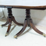 12-Seater Mahogany Sheraton Extension Dining Table
