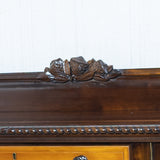 Long Antique Solid Stinkwood & Yellowwood Sideboard