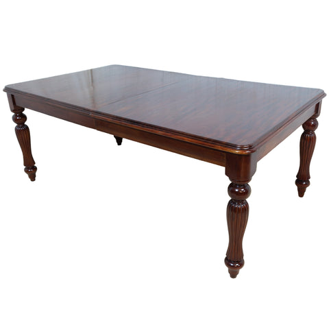 6-Seater Solid Mahogany Dining Table for sale in cape town. Furniture dealer.