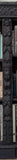 Antique German Gothic Style Carved Oak Bookshelf