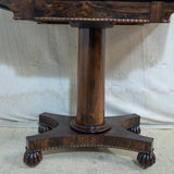 William IV Rosewood Card Table