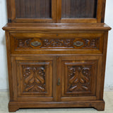 Edwardian Solid Walnut Secretaire