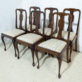 6x Queene Anne Style Dining Room Chairs