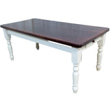 8-Seater Solid Pine & White Painted Dining Table for sale in cape town. Furniture store. Mid century furniture available too.