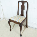 Queene Anne Style Mahogany 6-Seater Table & Chairs