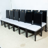 Chinese Solid Zelkova Wood 14-Seater Table & 12 Chairs