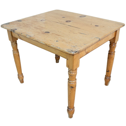 Antique Baltic Pine 4-Seater Kitchen Table for sale in cape town. Furniture dealer.