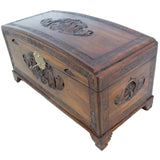 Antique Chinese Carved Camophorwood Chest for sale in cape town. Furniture store. Kists available.