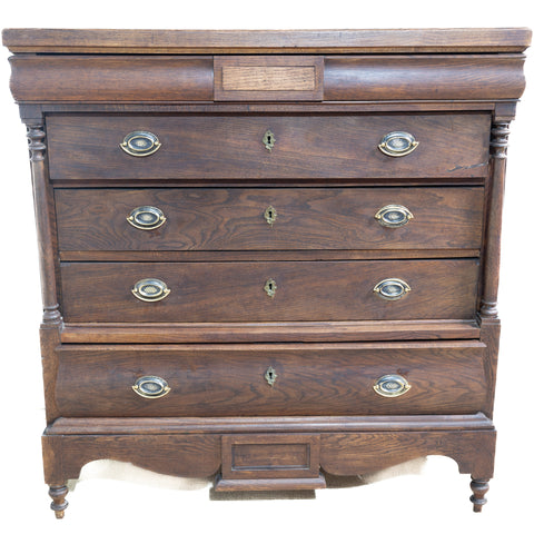 Antique Oak Chest of Drawers for sale. Victorian furniture Antique furniture.