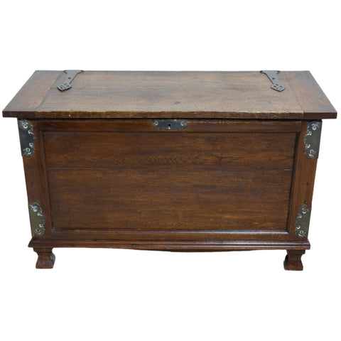 Antique english oak chest for sale in cape town. 