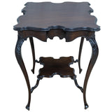 Edwardian Mahogany 2-Tier Lamp Table for sale in cape town. Furniture store.