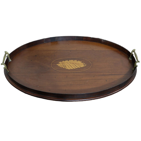 Edwardian Mahogany Inlaid Food Tray for sale in cape town. Furniture store and furniture shop.