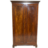 Georgian Mahogany 2-Door Wardrobe for sale in cape town. Antique furniture store.