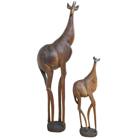 Giraffe statue for sale in cape town. Furniture store.