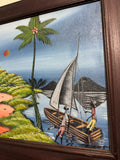 Original Mozambique Scene Artwork