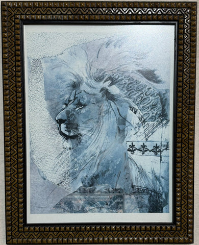 Small Lion Print
