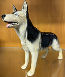 Vintage Porcelain Dog Statue