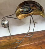 Pair of Metal Ducks Decor