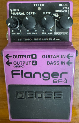 Boss Flanger BF-3 Guitar Pedal