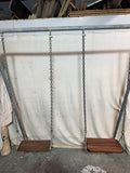 Galvanised Steel Double Swing