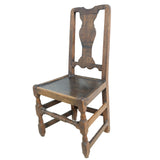 Jacobean oak chair for sale in cape town. Antique furniture dealer.