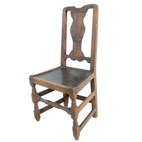 Jacobean oak chair for sale in cape town. Antique furniture dealer.