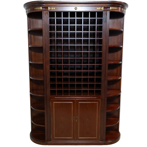 Large Mahogany Wine Cabinet for sale in cape town. Furniture store.