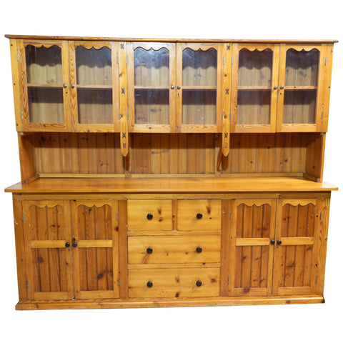 Large Pine & Yellowwood Cape Cottage Dresser for sale in cape town. Furniture store. Secondhand furniture.