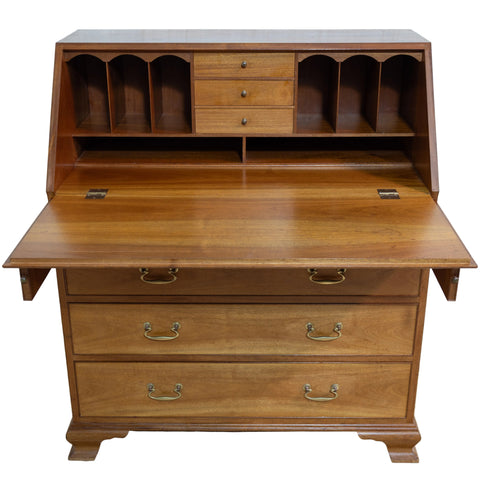 Mahogany Writing Bureau for sale in cape town. Furniture shop. Desks available.