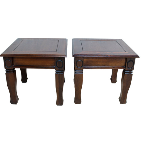 Meranti Square Side Tables for sale in cape town. Furniture dealer.